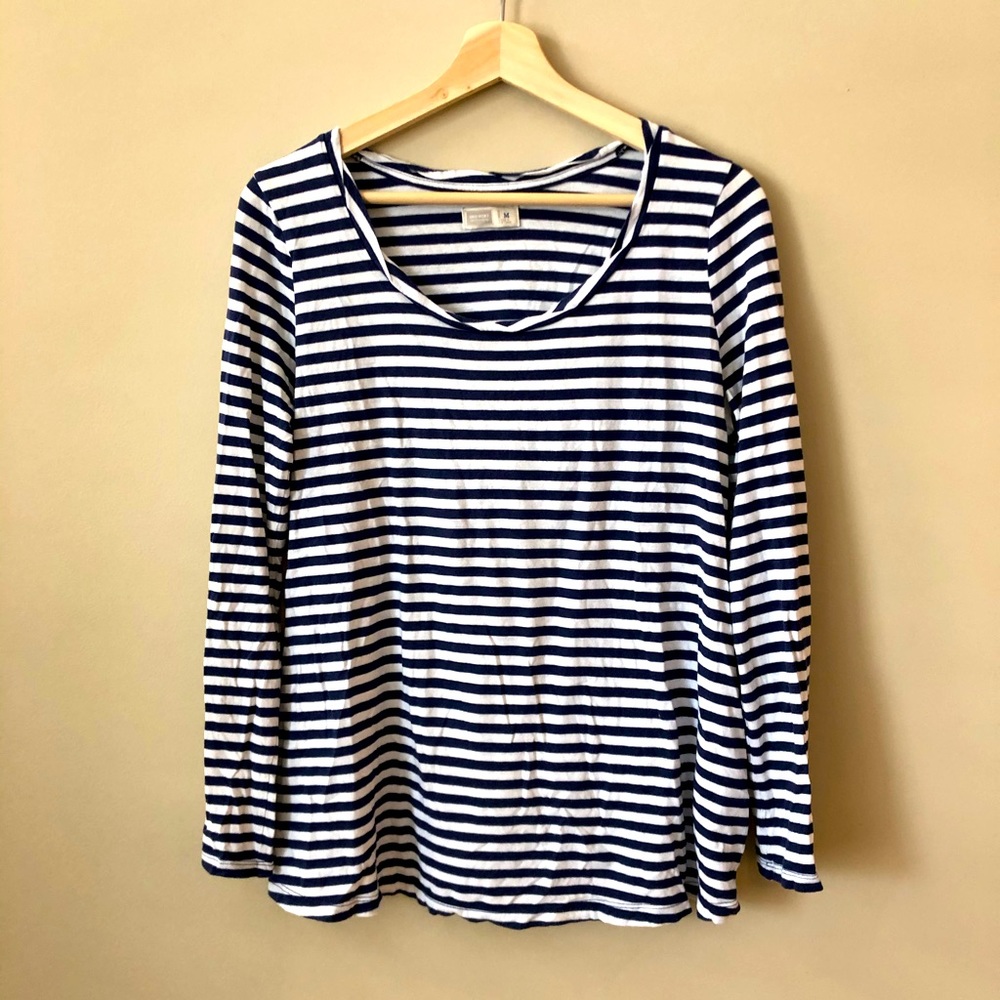 Maternity striped lightweight top